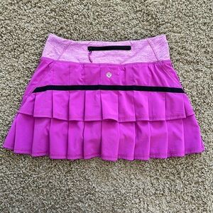 Lululemon Pace Rival Skirt Violet Size 2 Regular